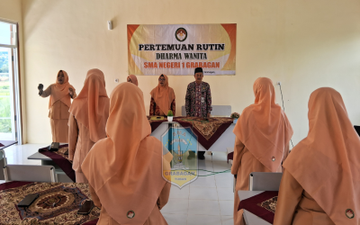 Dharma Wanita Persatuan SMAN 1 Grabagan Gelar Pertemuan Rutin